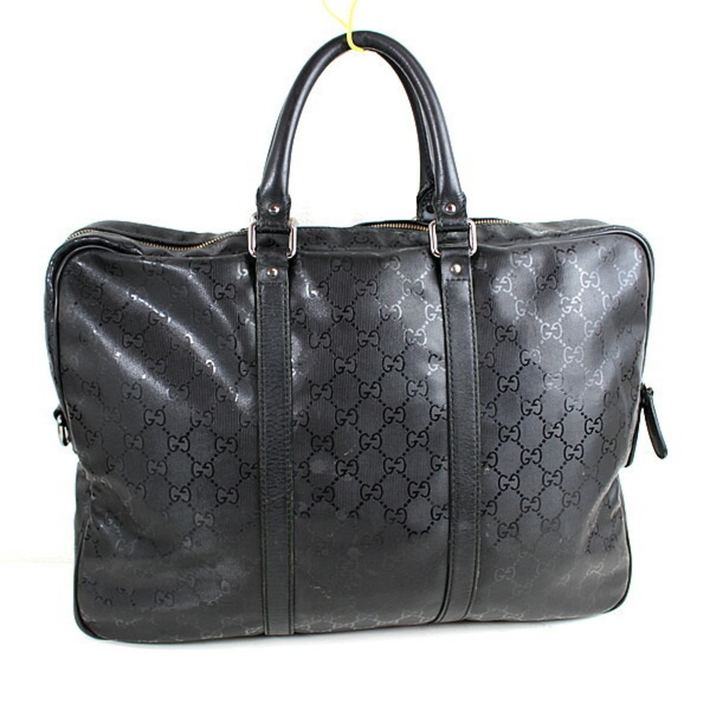 Gucci Document Bag Briefcase Gg Pattern Black - image 2